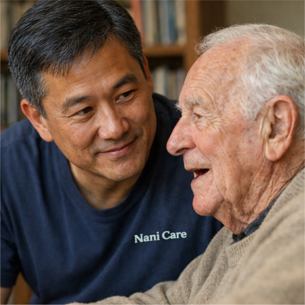 Crafting Captivating Headlines: Your awesome post title goes here Nani Thuiszorg 05 Listening